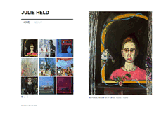 Tablet Screenshot of julieheld.com